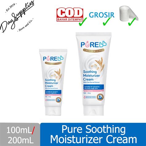 Jual Pure Baby Soothing Moisturizer Cream 100g 200g Untuk Kulit