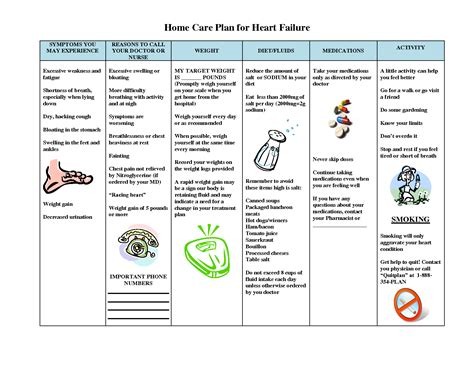 Plan Of Care For Heart Failure