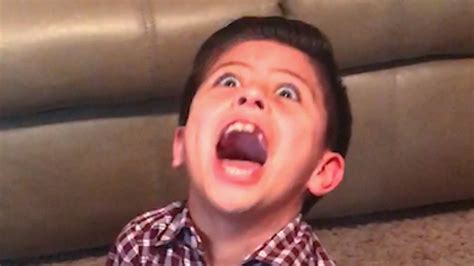 Boy Shocked At Christmas Present Crazy Reaction Youtube