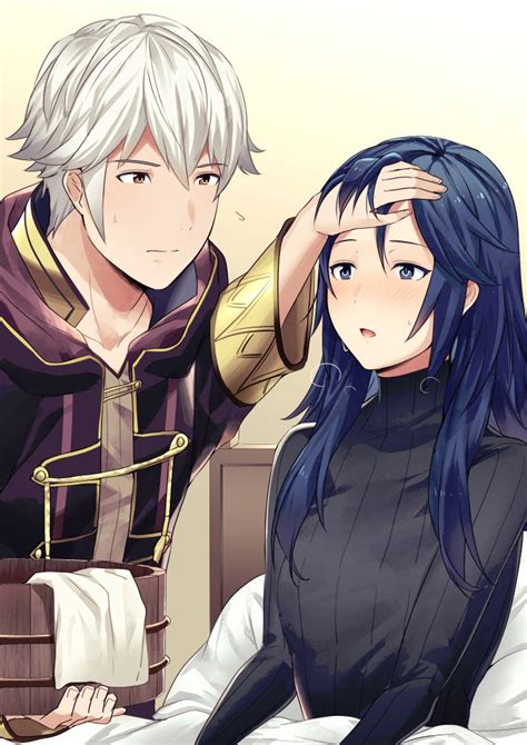 Lucina Robin And Robin Fire Emblem And 1 More Drawn By Ameno A