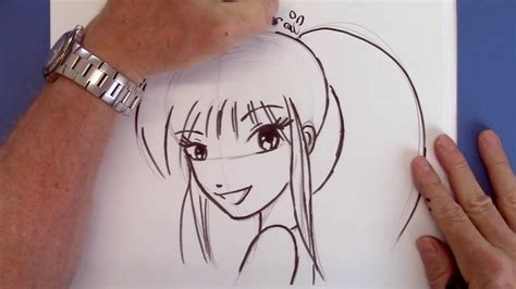 Beginner Anime Drawing Girl Easy