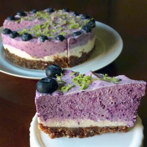 Blueberry Lime Cheesecake Pretty Pies