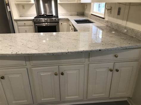 Project Profile Extreme White Granite Kitchen Countertops In Marietta Ga