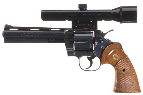 Colt Python Revolver 357 Magnum Rock Island Auction