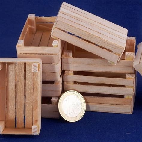 Vegetables In Crates Dollhouse Miniatures Decor Accessories Etsy