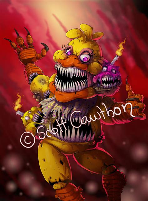 Twisted Chica By Ladyfiszi On Deviantart