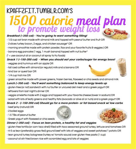 8 Best 1500 Calorie Diet Menu Plans For Weight Loss Images On Pinterest Cooking Food Healthy