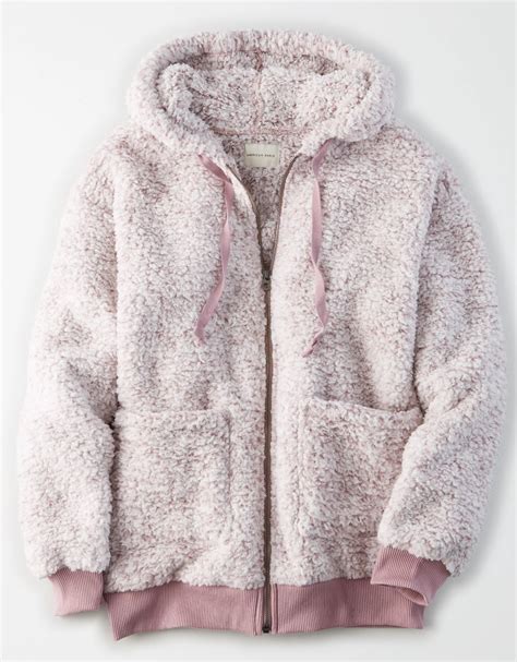 Please allow up to 2 business days (excluding weekends, holidays, and sale days) to process your order. AE Fuzzy Sherpa Zip Up Hoodie | Popular outfits, Striped ...