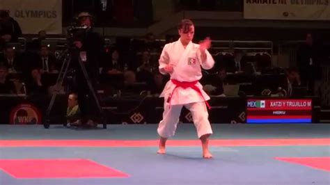 Trujillo M Xatzi Y Female Kata Bronze 2014 World Karate Championships World Karate
