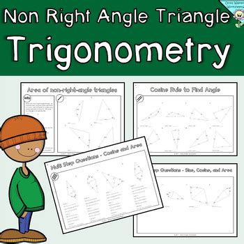 Non Right Angle Trigonometry Area Of Triangle Cosine Rule And Sine Rule