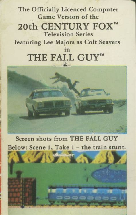 The Fall Guy 1984 Box Cover Art Mobygames