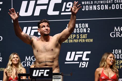 former heavyweight champion frank mir granted release from ufc