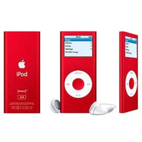 Apple Ipod Nano 2nd Generation 4gb Red Product 赤 20220805182840