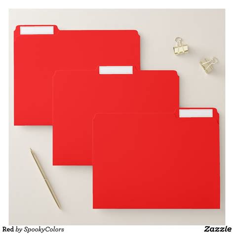 Red File Folder Red File Folder Hanging File Folders