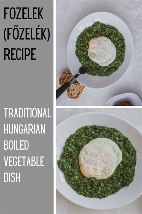 Fozelek Főzelék Is A Traditional Hungarian Boiled Vegetable Dish It