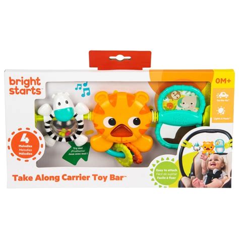 Bright Starts Take Along Carrier Toy Bar Smyths Toys Uk