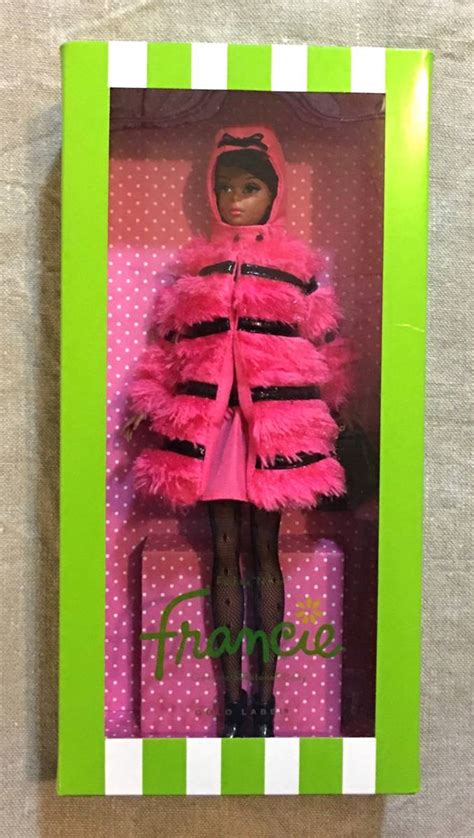 限定sale品質保証 Look Silkstone Barbie Francie Fuchsia N Fur Aa Nrfb シルクストーン フランシー アフリカン アメリカン