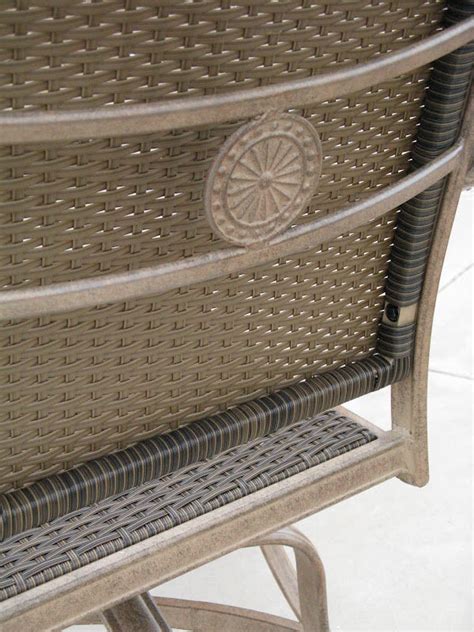 Santa Clara Outdoor Patio Swivel Barstools Cast Aluminum Set Of 4 5 6