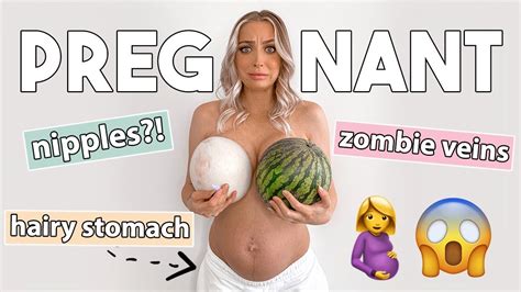 Unexpected Body Changes During Pregnancy Tmi Warning Youtube
