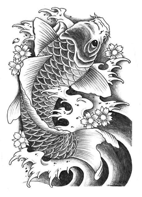 Koi Fish Tattoo Drawing Design At Getdrawings Free Download