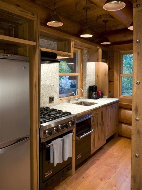 Space Saving Design Ideas For Small Kitchens Small Cabin Kitchens