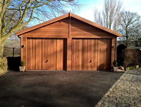 It's where projects and band practice takes place; Wooden Garages UK, Timber Garages For Sale - Tunstall ...