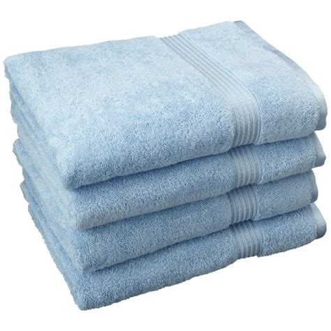Impressions Derry Solid Egyptian Cotton 4 Piece Bath Towel Set