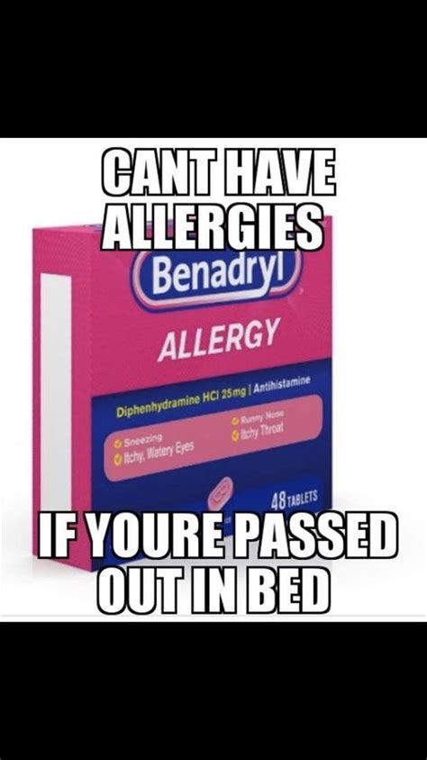 Pin By Jessica Ortiz On Pharm Life Allergies Funny Morning Humor