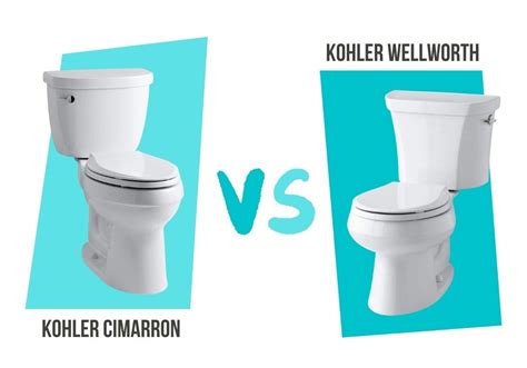 Kohler Cimarron Vs Wellworth Which Toilet Is Better Toilet Consumer