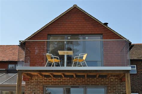 Glass Balcony Small Balcony Design Glass Balustrade House Extensions