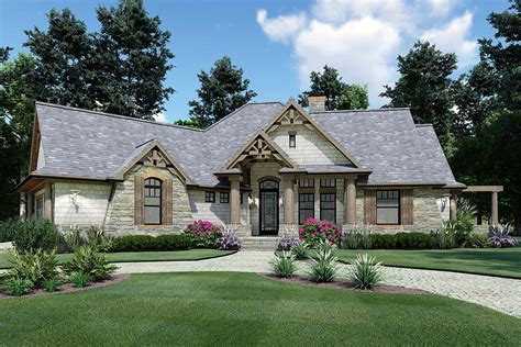 Tuscan Style House Plan 65867 With 3 Bed 2 Bath