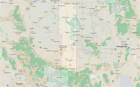 Cities And Towns In Apache County Arizona