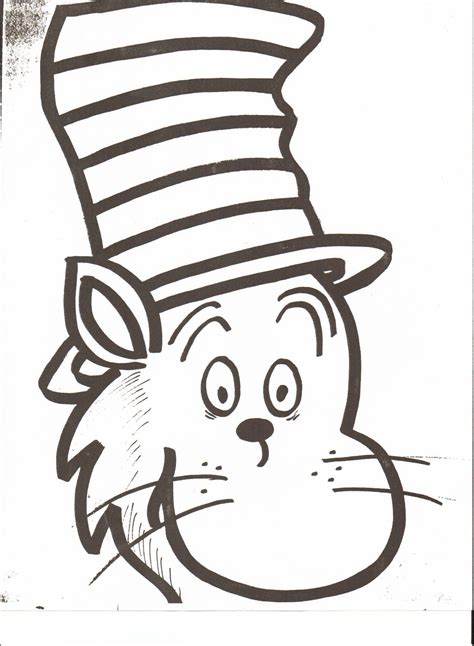 The Astounding 39 Most Divine Very Attractive Cat In The Hat Printable