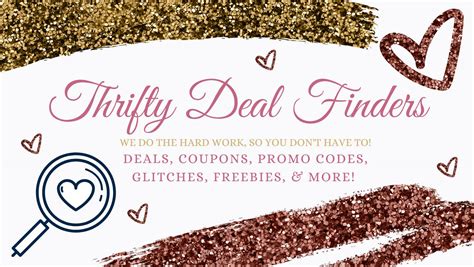 Thrifty Deal Finders Amazing Discounts And Deals By Thrifty Mama
