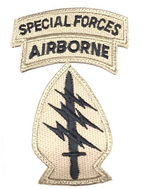 Special Forces Ocp Patch With Airborne Ranger And Special Forces Tabs
