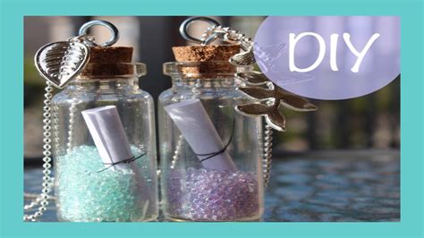 Another message in a bottle story is that of mr. DIY Message in a Bottle Necklace | DIY Friday - YouTube