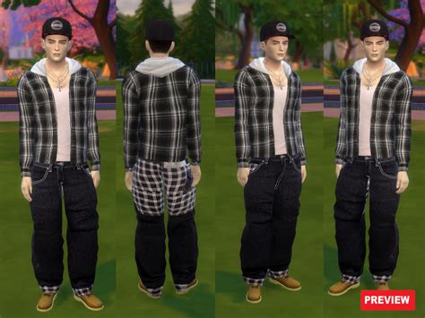 The Sims Resource Money Talk Hip Hop Jeans