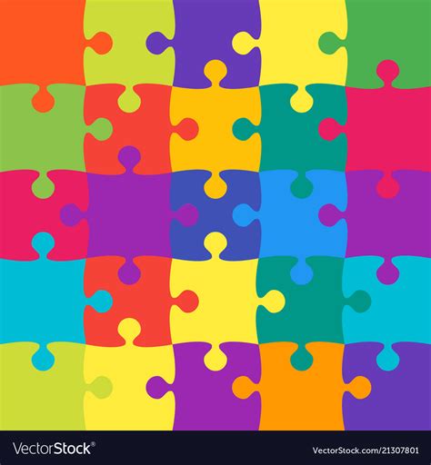 Whether you are buying them for your kids or. 25 colorful puzzle jigsaw pieces background Vector Image