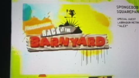 Back And The Barnyard Promo 2007 Youtube