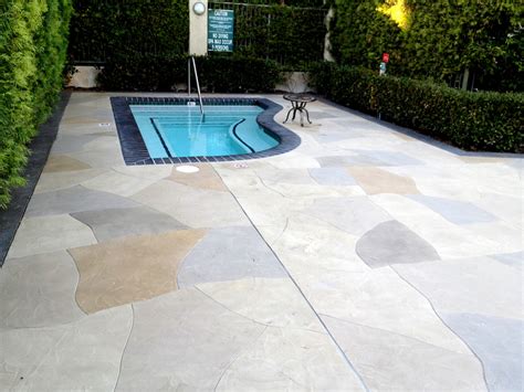 Pool deck resurfacing concrete coatings and repairs. Pool Deck Resurfacing - California Deck Company, Orange ...