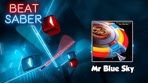 Mr Blue Sky - Beat Saber on Oculus Quest (Custom song) - YouTube