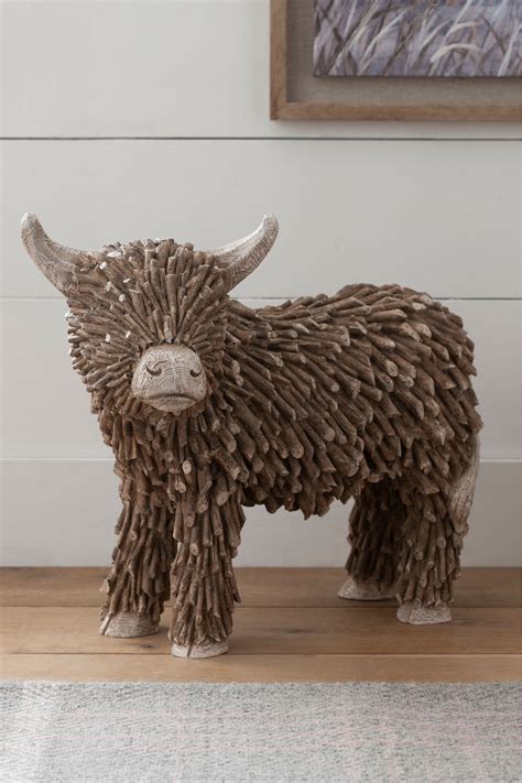 Buy Brown Hamish The Highland Extra Large Ornament Cow From The Next Uk