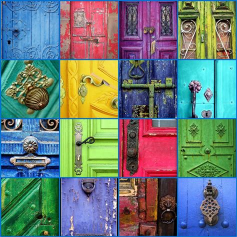 The French Tangerine Colorful Doors