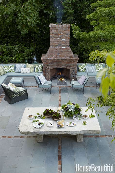 Small Outdoor Fireplace 25 Outdoor Fireplace Ideas Outdoor Fireplaces