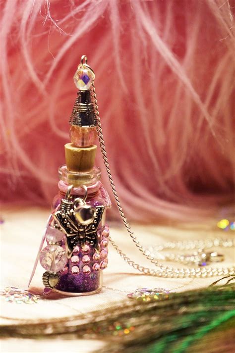 This Beautiful Little Glass Bottle Contains Sparkly Fairy Dust The