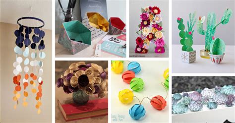 24 Unique Paper Decor Crafts You Can Make In An Afternoon