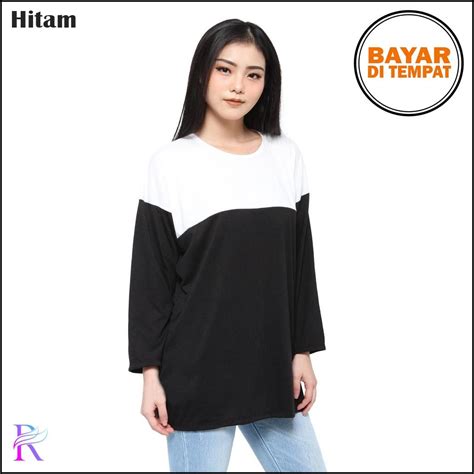 Tutorial mock up t shirt designs in coreldraw with thevectorlab. Baju Kaos Lengan Panjang Wanita Kekinian - Kumpulan Model ...