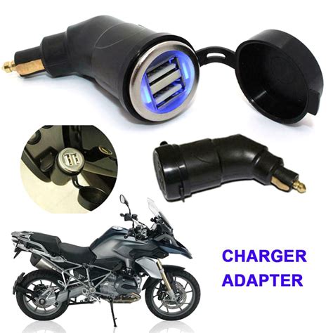 Motorcycle Dual Usb Port Charger Socket Adapter For Bmw R Gs R Rt F Ebay