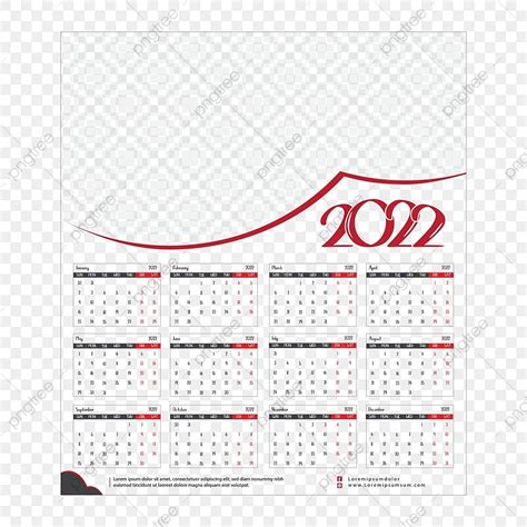 Calendar Vector Hd Images Calendar 2022 2022 Calendar Simple Png