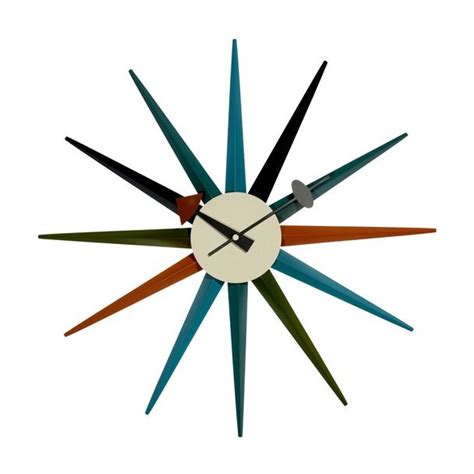 Vita Interiors Sunburst Clock Wall Clock Clock